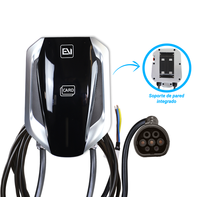 CARGADOR DE PARED EV-OB251 ALTER CONECTOR TIPO 2 CON ENTRADA/SALIDA 120-240VCA POTENCIA MAX 7KW IP54, SIN PLUG DE CORRIE