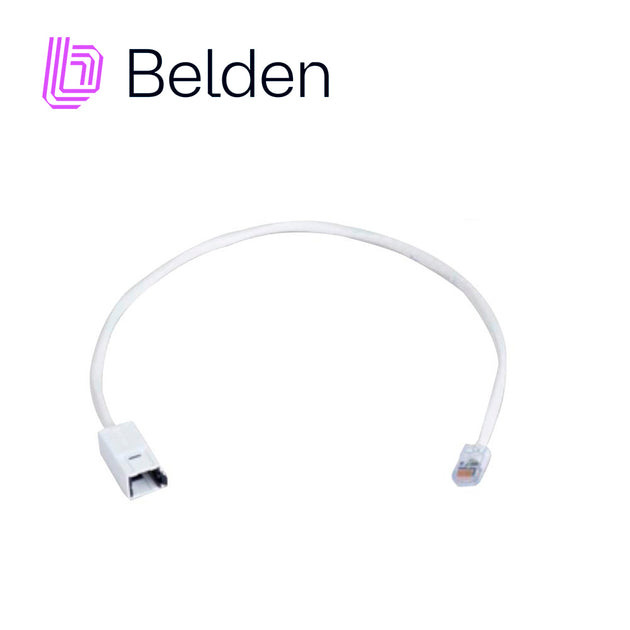REVCONNECT FLEXPLUG CAT 6 BELDEN RV6FFPUEW18-S1 BLANCO T568A/B-T568A/B