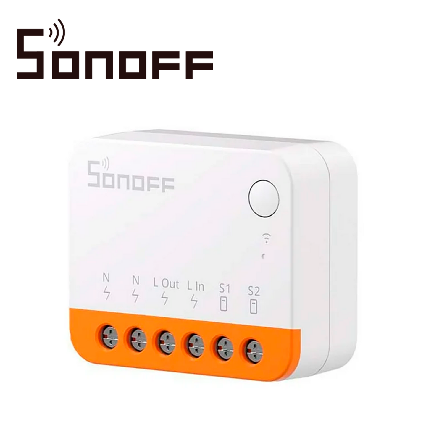 MINI INTERRUPTOR INWALL ON/OFF SONOFF MINIR4 / WIFI 2.4GHZ / CONTROLA 1 APAGADOR / SOLUCION DE SMART HOME CON TEMPORIZAD