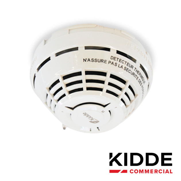 DETECTOR DIRECCIONABLE KIDDE KI-HFD TERMICO TEMPERATURA FIJA REQUIERE BASE DE LA SERIE KI PARA SU INTEGRACION CON LOS PA