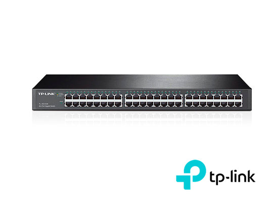 SWITCH NO ADMINISTRABLE TP-LINK TL-SG1048/ 48 PUERTOS RJ45 10/100/1000 MBPS/ TECNOLOGIA DE AHORRO ENERGETICO/ CARCASA ME