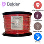 CABLE DE ALARMA CONTRA INCENDIOS BELDEN 5120FL 0021000 / INTERIOR / ROJO / 2 ...