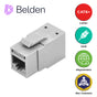 CONECTOR MODULAR JACK CAT6+ RJ45 BELDEN RV6MJKUGY-S1 / REVCONNECT / INTERIOR ...