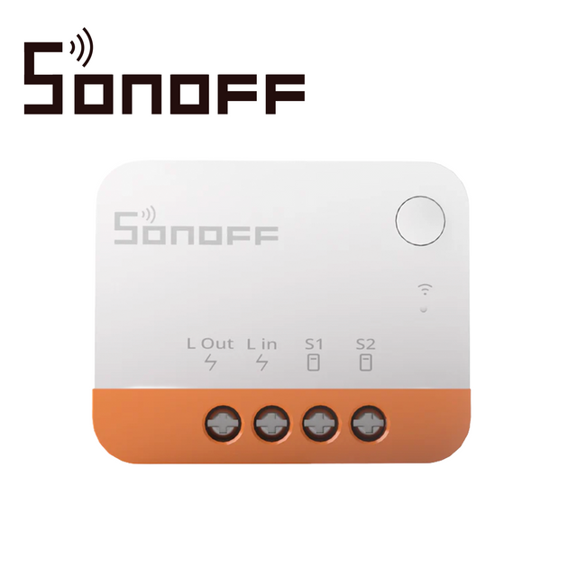 MINI INTERRUPTOR INWALL ZIGBEE SONOFF ZBMINIL2 / INTERRUPTOR UN CANAL BIDIRECCINAL IDEAL CONEXION TIPO ESCALERA / SOLUCI