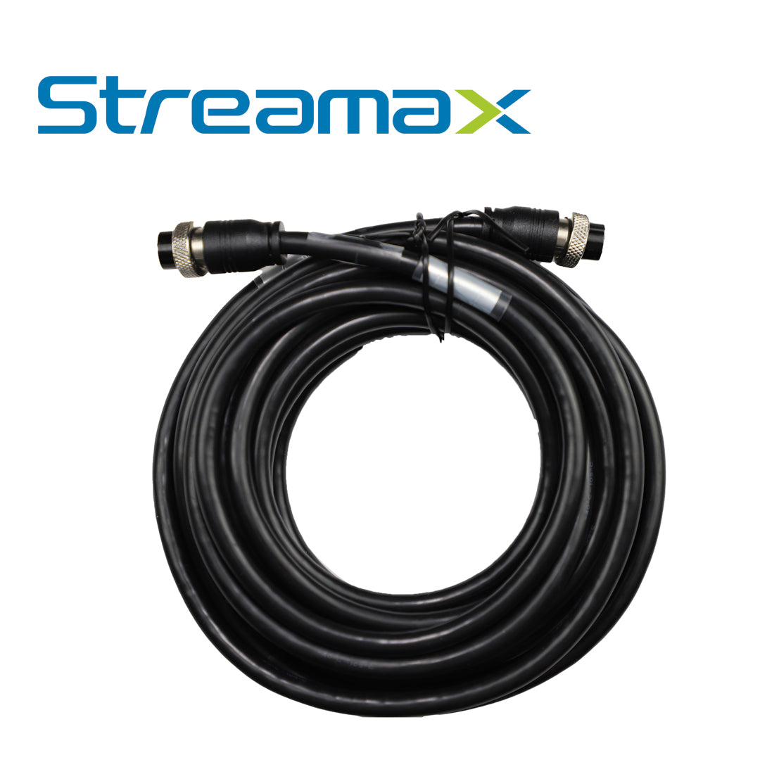 CABLE DE VIDEO PARA SOLUCION POLICIACA STREAMAX MCEXTEN-ALPR / CONECTOR YL16-10 / 7 METROS / COMPATIBLE CON MONITORES DE
