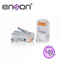 BOLSA DE 100 CONECTORES RJ-45 CAT5E ENSON ENS-PLCAT5E 8 PINES DE COBRE VELOCI...