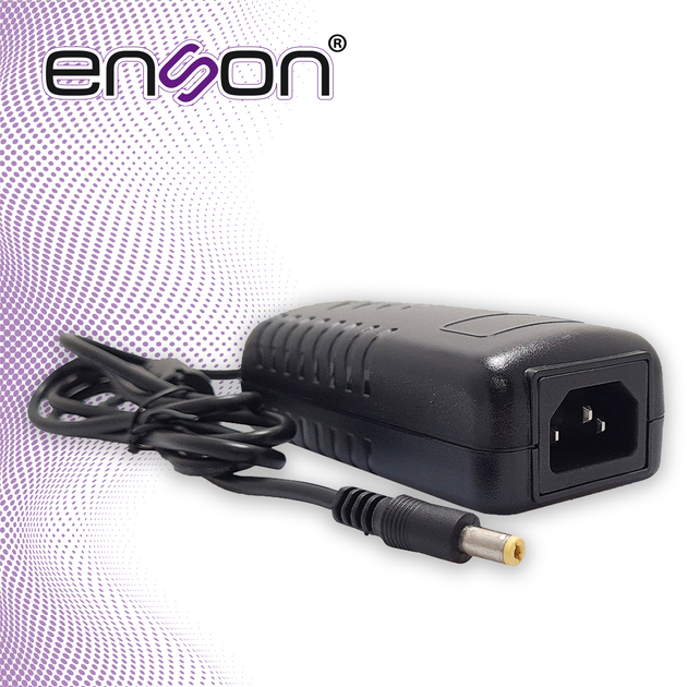 FUENTE DE PODER PARA CAMARA ENSON PS-1250 12VDC 5AMPERS CERTIFICACION UL