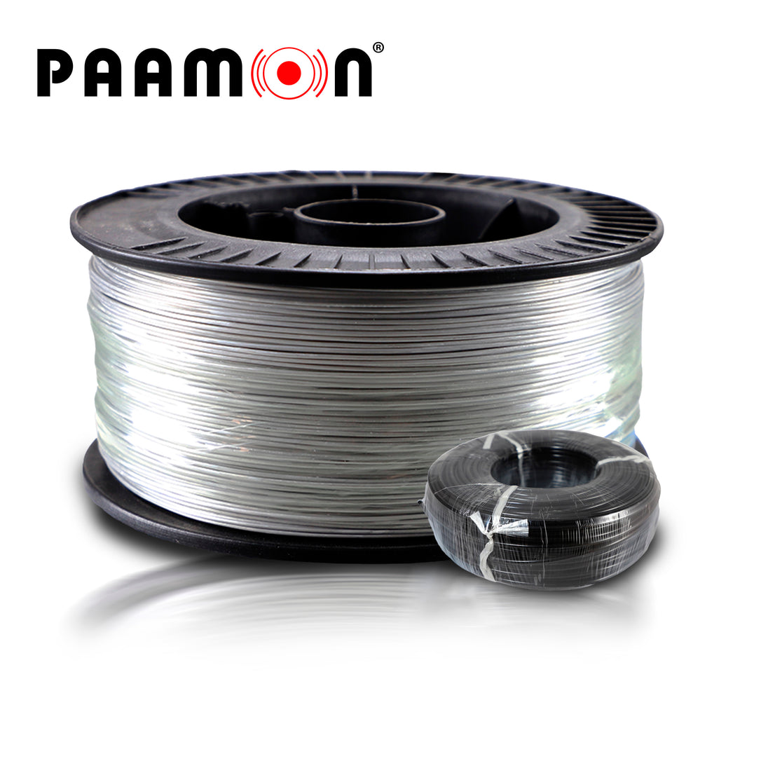 KIT CABLE PAAMON / BOBINA DE ALAMBRE DE ALUMINIO PAM-CAC600 CALIBRE 14 Y CABLE DOBLE AISLADO CAB AISLADO 100M