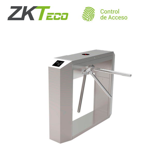 TORNIQUETE TIPO PUENTE DE MEDIO CUERPO ZKTECO TS200 BIDIRECCIONAL BAJO CONSUMO ACERO INOXIDABLE SISTEMA HASTA 30 ACCESOS