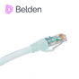 PATCHCORD UTP CAT5E BELDEN C501109010 FORRO PVC BLANCO CMR-RISER 4 PARES CALI...