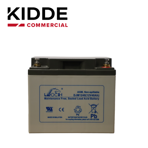 BATERIA DE RESPALDO 12V40A DE ALTA DENSIDAD ENERGETICA Y BAJO MANTENIMIENTO 12V 40AH IDEAL PARA LOS PANELES VS Y VM Y FU