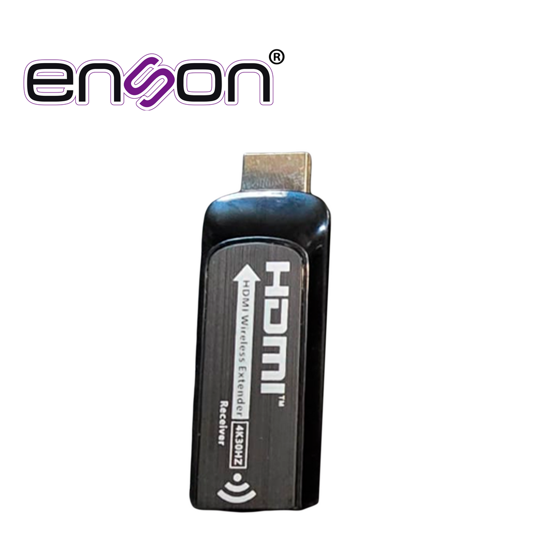 EXTENSOR HDMI INALAMBRICO ENSON ENS-466MINI / HDMI A HDMI / COMPATIBLE CON DVR Y NVR / RESOLUCION 4K 30HZ HASTA 4096X216