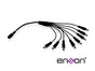 DISTRIBUIDOR TIPO PULPO ENSON ENS-DC18 DE 1 A 8 CANALES IDEAL PARA ALIMENTACI...