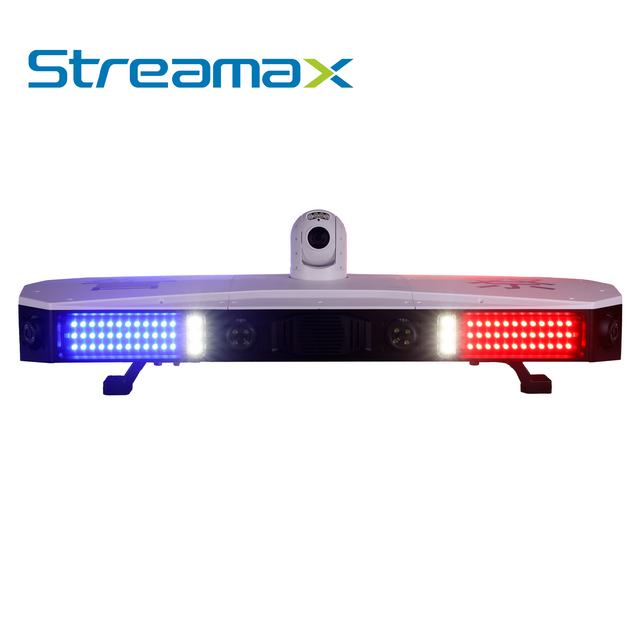 BARRA DE LUCES INTELIGENTES INTEGRADA STREAMAX MPL100-POLICE / 8 CAMARAS HD IA + 1 CAMARA PTZ HD / PANTALLA TOUCH HD 10.