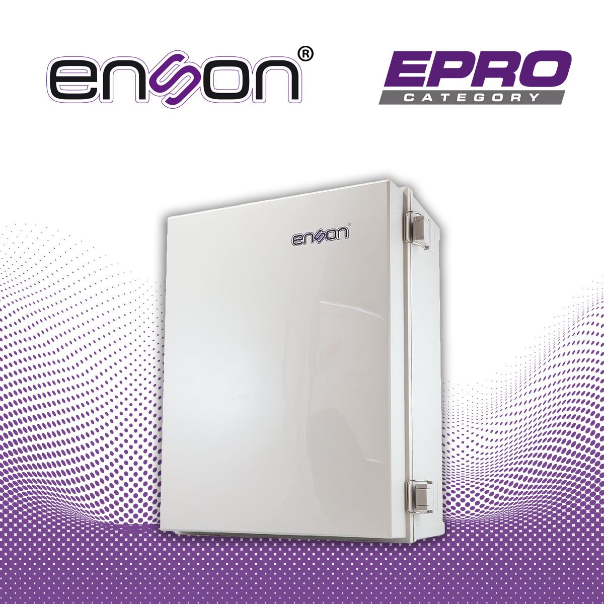 GABINETE TIPO NEMA ENSON ENS-PCE3040 DE POLYESTER 400X300X180MM IP66 / NEMA4 IDEAL PARA INSTALACION Y RESGUARDO DE EQUIP