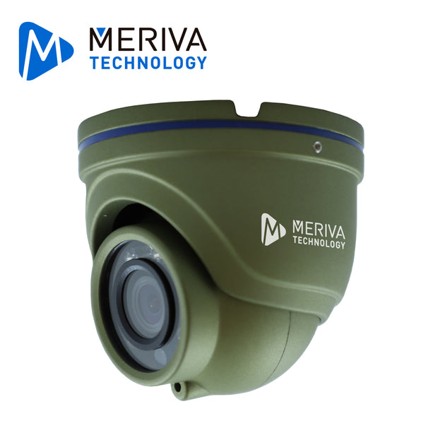 CAMARA DOMO AHD MERIVA TECHNOLOGY MC320HD / 2MP / 2.8MM / 5M IR / IP54 / CONECTOR DIN 4 PINES / 12 VCD / INTERIOR / MICR