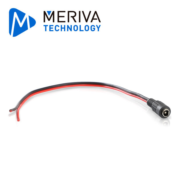 CONECTOR PIGTAIL EXTRA LARGO HEMBRA MERIVA TECHNOLOGY PIGTAIL C-HEMBRA / CONEXION DE CORRIENTE PARA CAMARAS ANALOGICAS H
