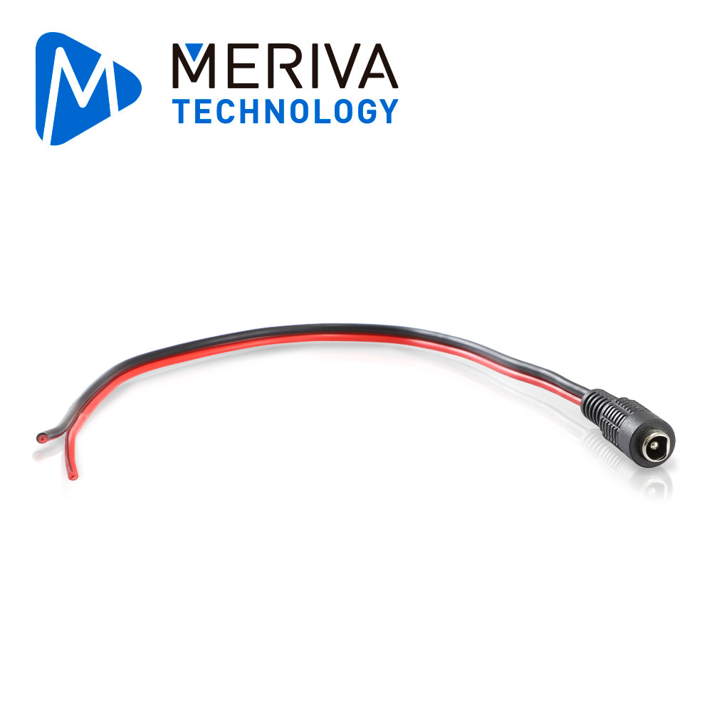 CONECTOR PIGTAIL EXTRA LARGO HEMBRA MERIVA TECHNOLOGY PIGTAIL C-HEMBRA / CONEXION DE CORRIENTE PARA CAMARAS ANALOGICAS H
