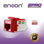 CONECTOR MODULAR JACK RJ45 ENSON EPRO-TLJACK5E-RD SERIE PRO TERMINADO SIN PIN...