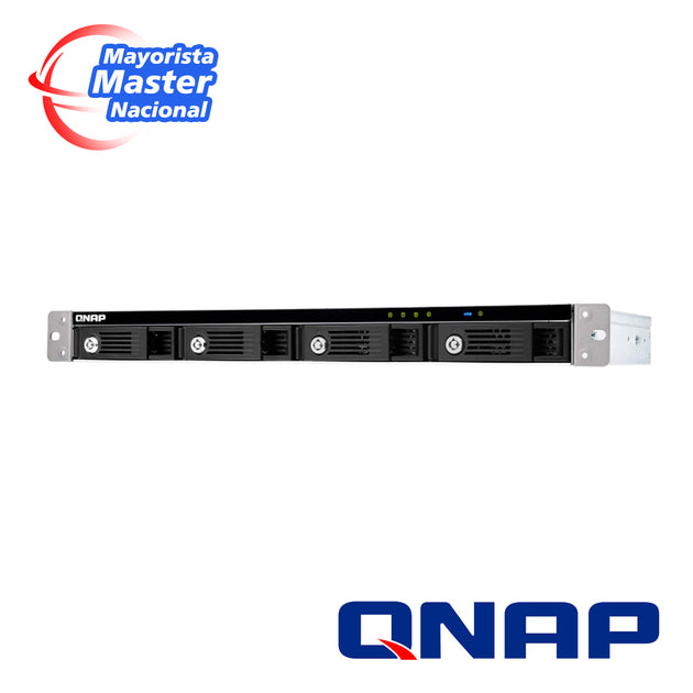 CAJA DE EXPANSION DE ALMACENAMIENTO QNAP TR-004U-US / 4 BAHIAS FRONTALES SATA 3.5 PULGADAS Y 2.5 PULGADAS / MONTAJE EN R