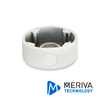 CAJA DE CONEXIONES REDONDA MERIVA TECHNOLOGY MVA-HCMFD30 / METALICA / IP66 / COMPATIBLE CON LA CAMARA MFD-EB600F