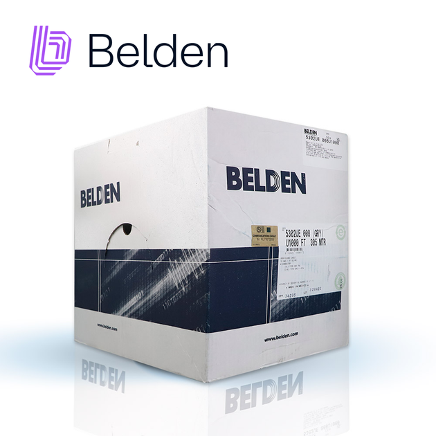 CABLE DE SEGURIDAD Y SONIDO BELDEN 5302UE 008U1000 / INTERIOR / GRIS / 4 CONDUCTORES / 18 AWG / MULTIFILAR / FORRO PVC /