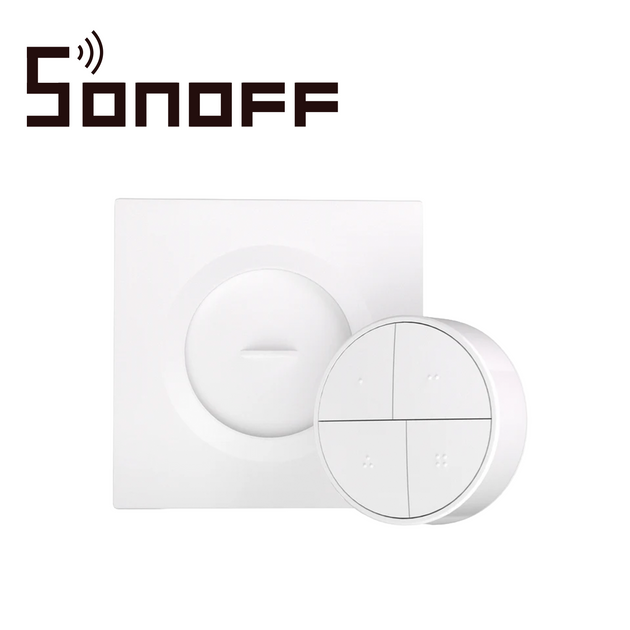 BOTON INALAMBRICO DE ESCENA INTELIGENTE SONOFF SNZB-01M / CON 4 BOTONES DE ACTIVACION / PERMITE CONFIGURAR HASTA 16 ESCE