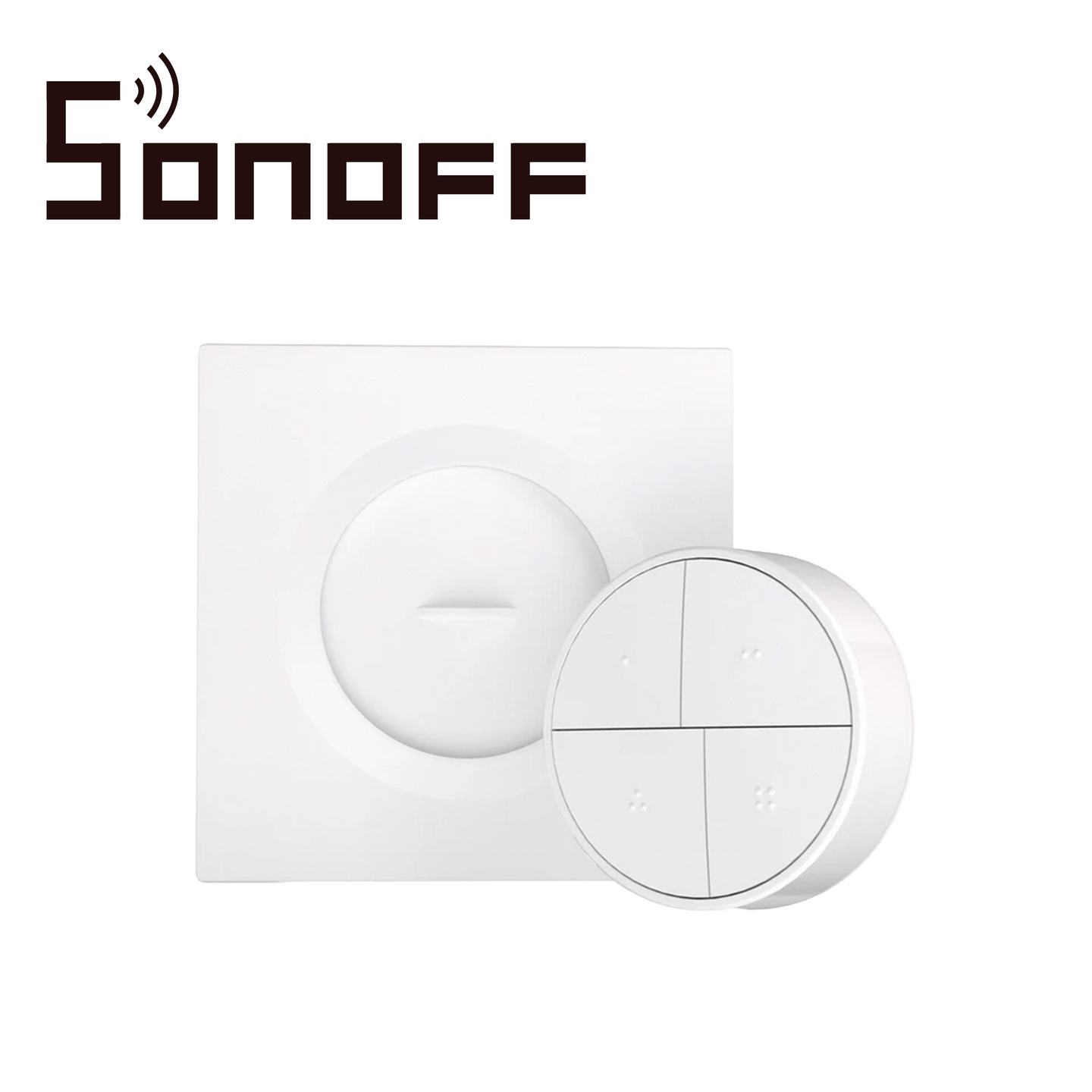 BOTON INALAMBRICO DE ESCENA INTELIGENTE SONOFF SNZB-01M / CON 4 BOTONES DE ACTIVACION / PERMITE CONFIGURAR HASTA 16 ESCE