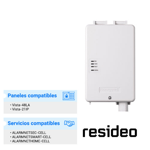 COMUNICADOR 4G LTE-XA ALAMBRICO/ COMPATIBLE CON TODOS LOS PANELES DE LA SERIE VISTA DE RESIDEO/ MULTICARRIER/ REQUIERE S