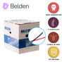 CABLE DE SEGURIDAD Y SONIDO BELDEN 5300UE 008U1000 / INTERIOR / GRIS / 2 COND...