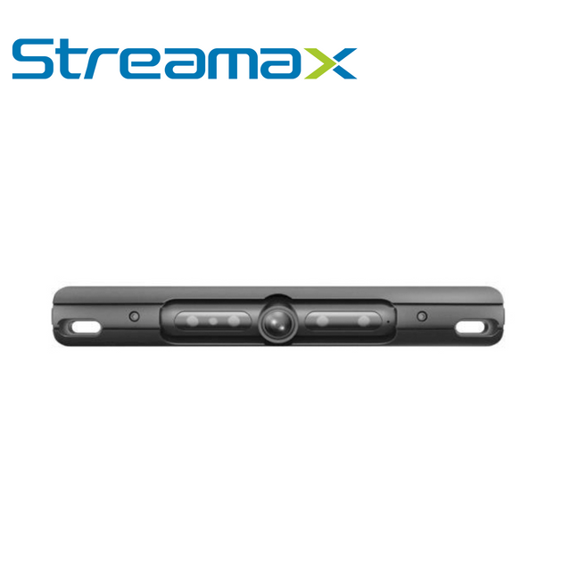 CAMARA EN PLACA VEHICULAR AHD STREAMAX MC38 / 2MP / 2.2MM / 5M IR / IP69K / CONECTOR DIN 4 PINES / 12 VCD / EXTERIOR