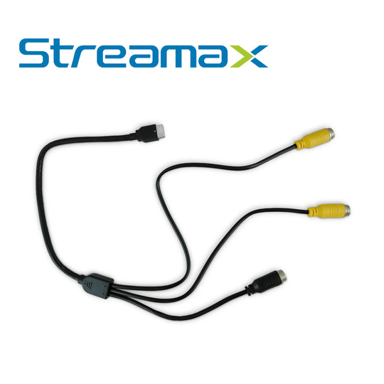 CABLE DE ENTRADA Y SALIDA DE VIDEO STREAMAX ADPLUS-CABLE DE VIDEO / CONECTOR 10 PINES ADPLUS / 1 CANAL AHD + 1 CANAL IP 