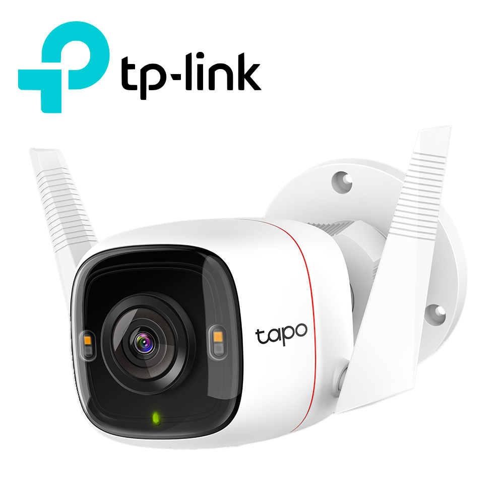 CAMARA WIFI EXTERIOR TP-LINK TAPO C320WS SEGURIDAD PARA CASA 4MP DE RESOLUCION, AUDIO DOBLE VIA, VISION NOCTURNA, ACEPTA