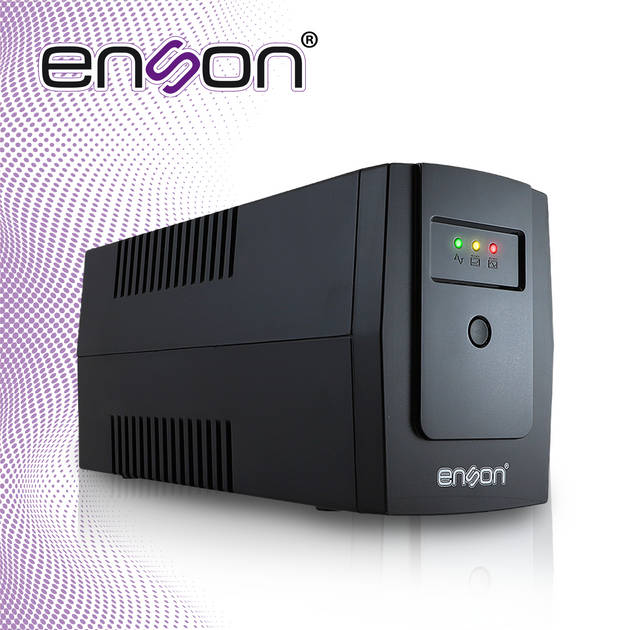 NO BREAK UPS TIPO TORRE ENSON ENS-EA260 600VA/360W 6 CONTACTOS CON BATERIA DE RESPALDO LINEA INTERACTIVA LED INDICADOR D