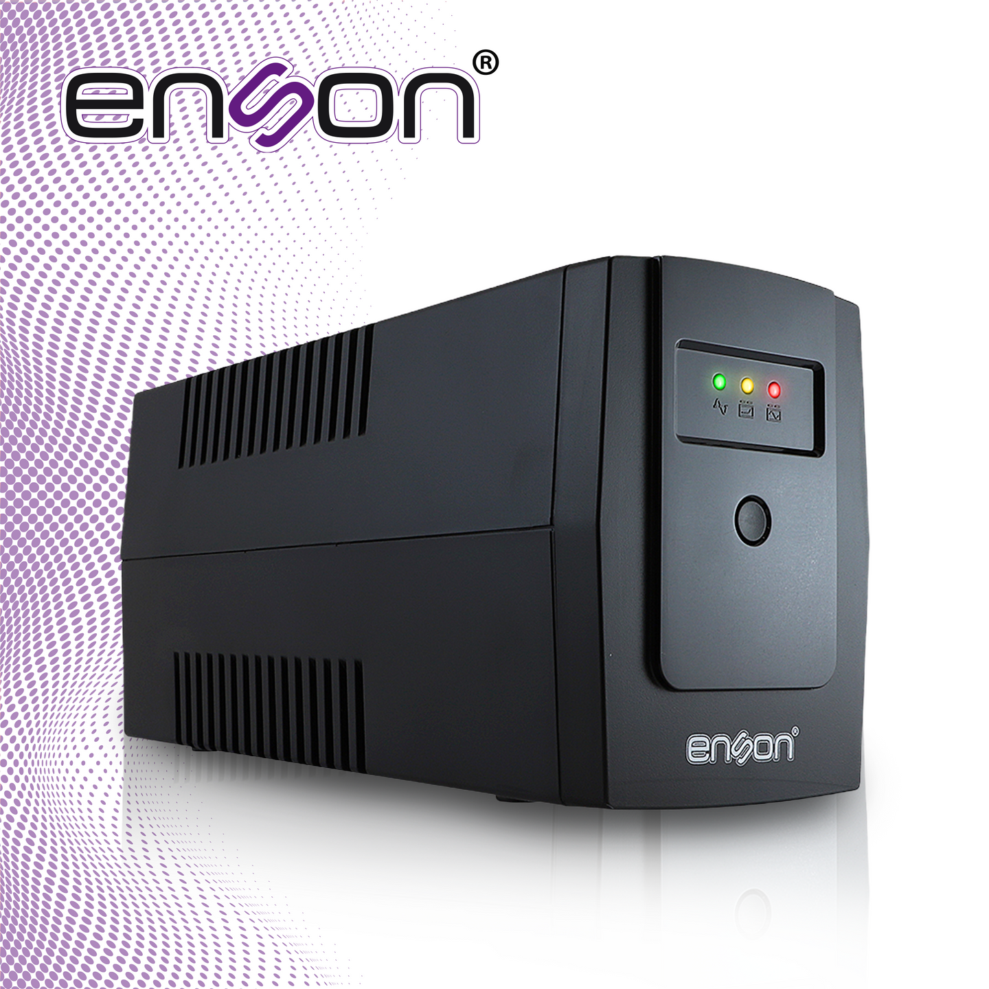 NO BREAK UPS TIPO TORRE ENSON ENS-EA260 600VA/360W 6 CONTACTOS CON BATERIA DE RESPALDO LINEA INTERACTIVA LED INDICADOR D