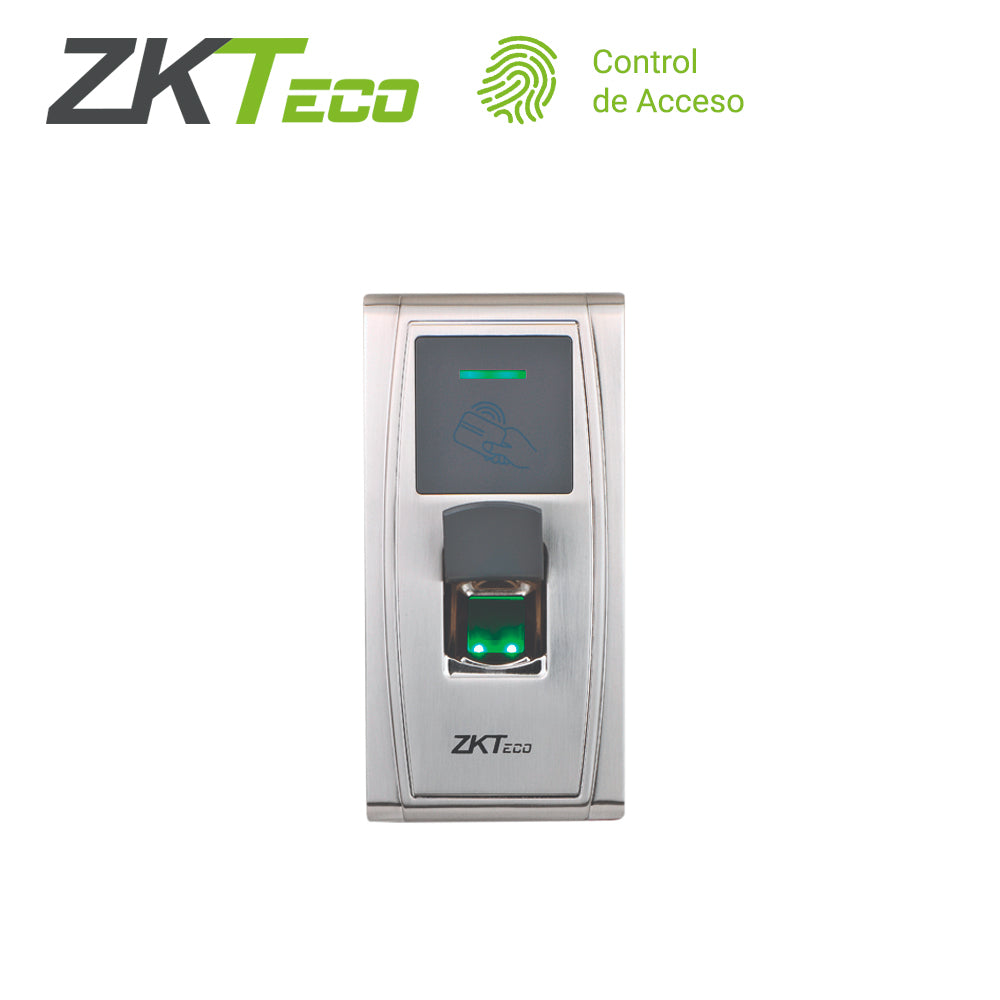 CONTROL DE ACCESO AVANZADO ZKTECO MA300 BIOMETRICO ANTIVANDALICO PARA EXTERIOR CAPACIDAD DE 1500HUELLAS/10,000TARJETAS/1