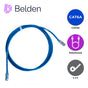 PATCH CORD UTP CAT6A BELDEN CA21106007 / INTERIOR / AZUL / 4 PARES / 24 AWG /...