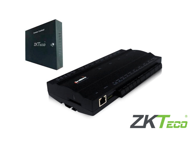 PANEL DE CONTROL DE ACCESO AVANZADO ZKTECO INBIO460BOX KIT GABINETE Y FUENTE DE