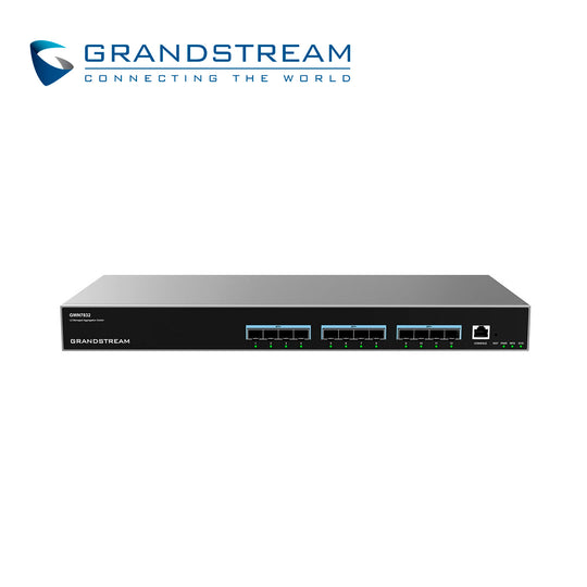 SWITCH ADMINISTRABLE CAPA 3 GRANDSTREAM GWN7832 / 12 PUERTOS SFP+ 10G / 1 PUERTO DE CONSOLA / VLAN / ARP / QOS / STACKIN