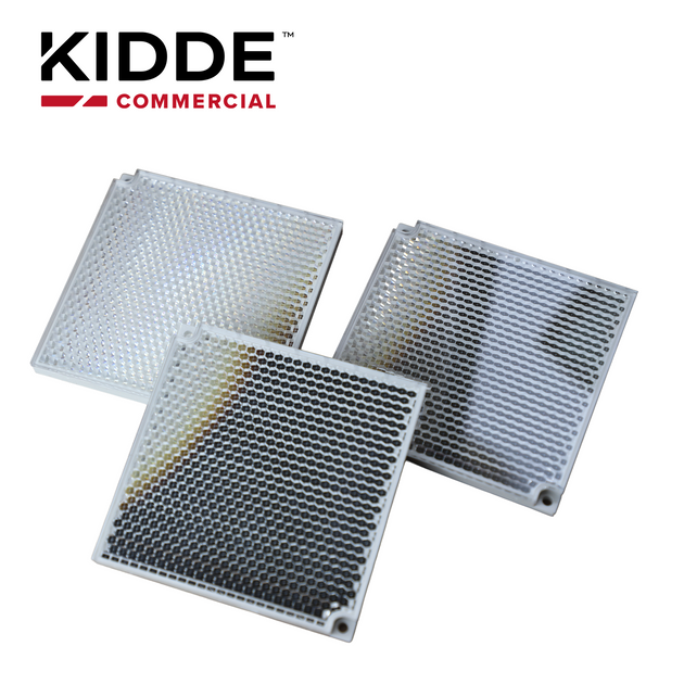 RF020EDW01REFLECTOR DE 3 PRISMAS PARA DETECTORES DE HUMO KIDDE 1010-000 / COMPATIBLE EC5000R Y EC5000X / EXTIENDE ALCANC