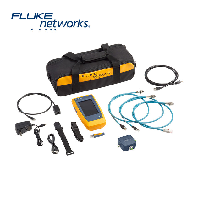 TESTER DE CABLES Y DE RED LINKIQ FLUKE NETWORKS LIQ-100-IE CON ADAPTADOR MULTICONECTOR CON CORREA MAGNETICA, IDENTIFICAC