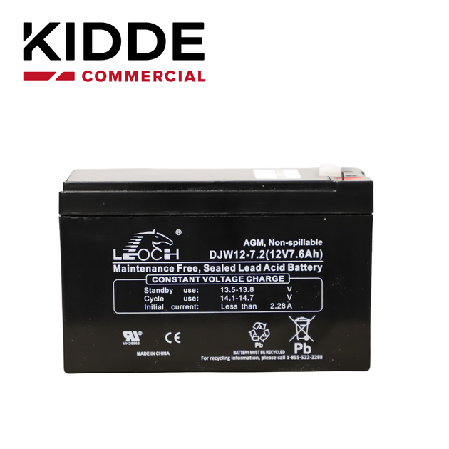 BATERIA DE RESPALDO 12V6A5 DE ALTA DENSIDAD ENERGETICA Y BAJO MANTENIMIENTO 12V 7.2 AH IDEAL PARA LOS PANELES VS Y VM Y 
