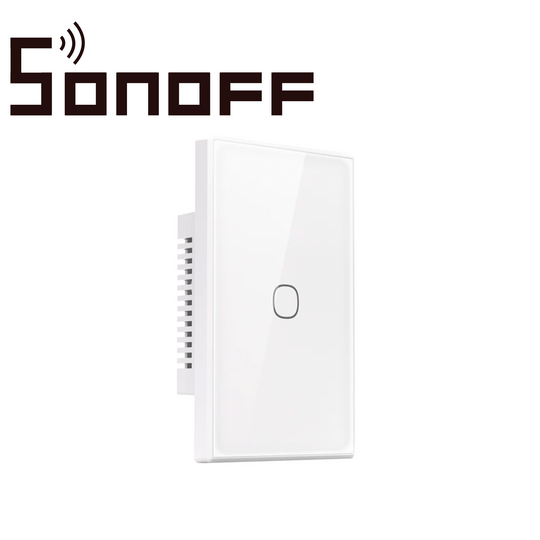 APAGADOR DE PARED TOUCH TX GEN2 SONOFF T6-1C-120M / 1CH ON/OFF INALAMBRICO / WIFI 2.4GHZ / COLOR BLANCO / MATTER COMPATI