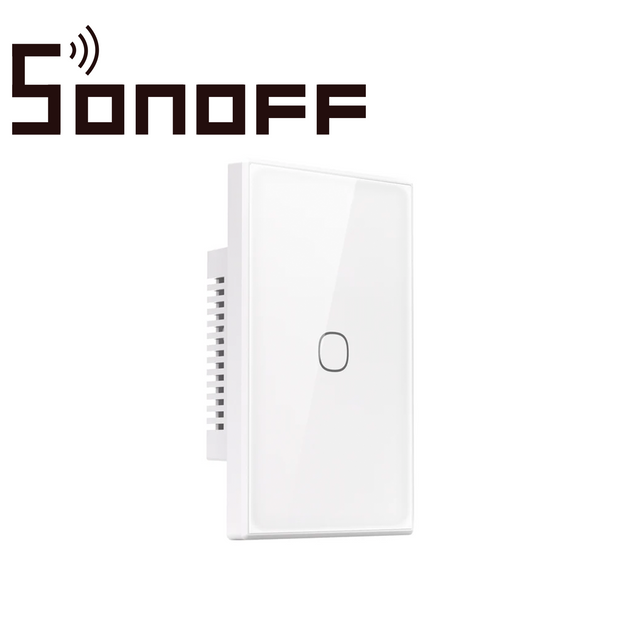 APAGADOR DE PARED TOUCH TX GEN2 SONOFF T6-1C-120M / 1CH ON/OFF INALAMBRICO / WIFI 2.4GHZ / COLOR BLANCO / MATTER COMPATI
