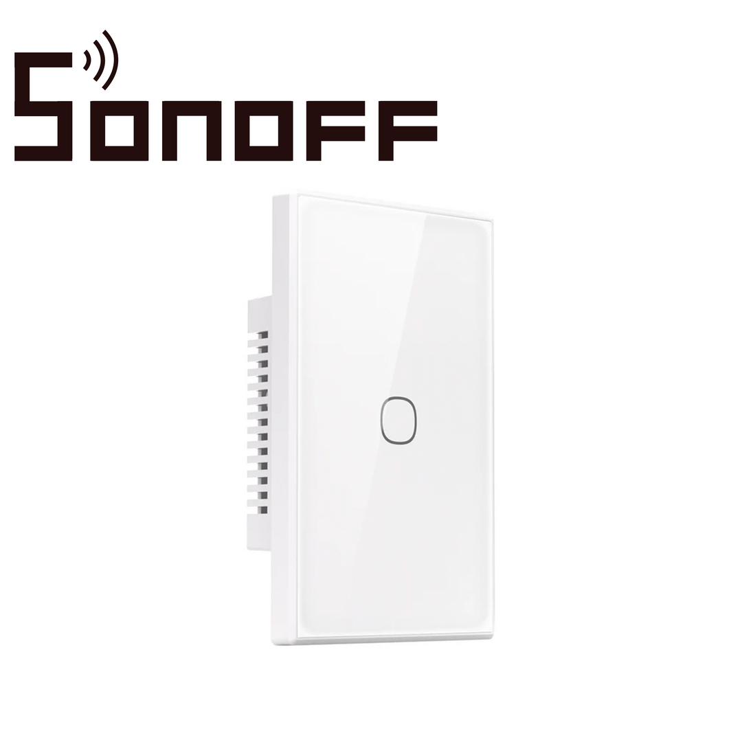 APAGADOR DE PARED TOUCH TX GEN2 SONOFF T6-1C-120M / 1CH ON/OFF INALAMBRICO / WIFI 2.4GHZ / COLOR BLANCO / MATTER COMPATI