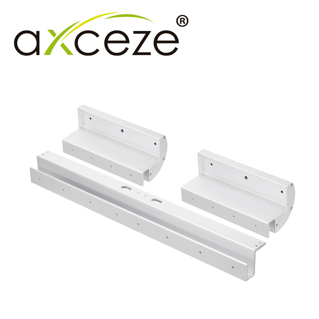 BRACKET TIPO GZ AXCEZE AX-M620X2L-GZ COMPATIBLE CON ELECTROIMAN DOBLE AX-M620X2L RECOMENDADO EN PUERTAS INTERIORES DE CR