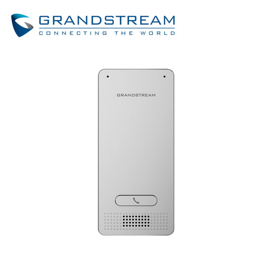 AUDIO-PORTERO IP EXTERIOR GRANDSTREAM GDS3702 / SIP / METALICO IP66 IK10 / 1 PUERTO 10/100MBPS / 2 RELEVADORES 125VCA/0.