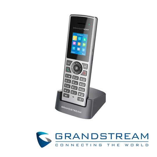 TELEFONO IP INALAMBRICO DECT GRANDSTREAM DP722 / 20 LINEAS / 20 CUENTAS SIP / CONFERENCIA 3 VIAS COMPATIBLE BASE DP750/D