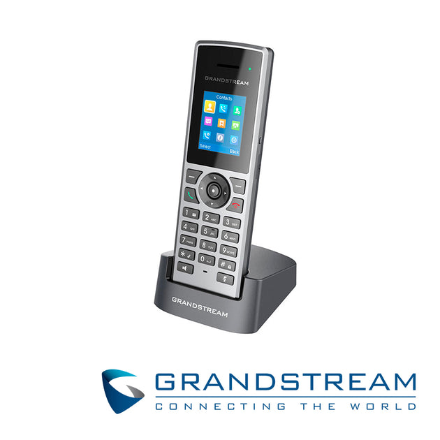 TELEFONO IP INALAMBRICO DECT GRANDSTREAM DP722 / 20 LINEAS / 20 CUENTAS SIP / CONFERENCIA 3 VIAS COMPATIBLE BASE DP750/D