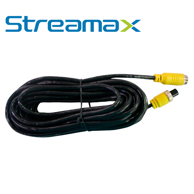 CABLE DIN DE AVIACION STREAMAX MCBIP50 / 6 PINES / 5 METROS / COMPATIBLE CON CAMARAS IP